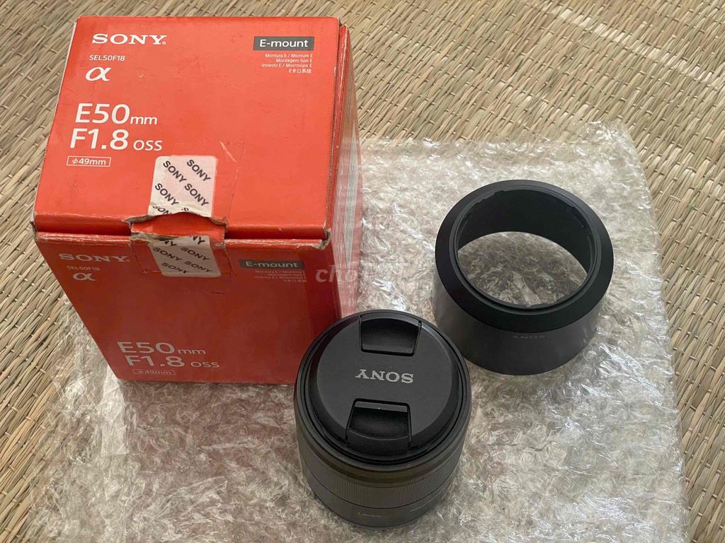 Ống kính Sony SEL 50mm/F1.8 OSS Đen Như mới. Mua bán Máy ảnh, Máy quay tại Quận Gò Vấp Tp Hồ Chí Minh được đăng bởi Thiếu tá Thuận  hình 1