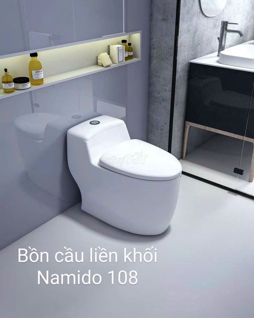 BỒN CẦU LIỀN KHỐI NAMIDO 108