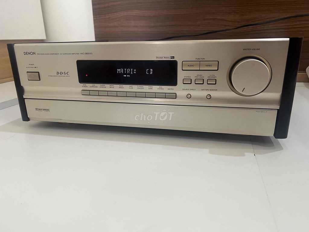 Âm ly  Denon vàng cát AVC-2800iig. Mua bán Tivi, Âm thanh tại Quận Bình Tân Tp Hồ Chí Minh được đăng bởi Trần Kiên hình 1