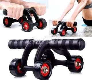 Con lăn tập bụng 4 bánh tập gym tại nhà