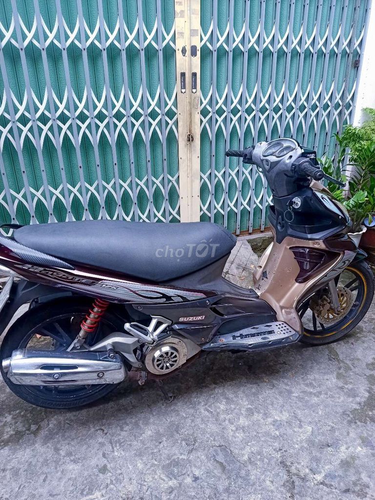 Suzuki Hayate Nâu Đen. Mua bán Xe máy tại Quận Bình Tân Tp Hồ Chí Minh được đăng bởi khả Hân  hình 5