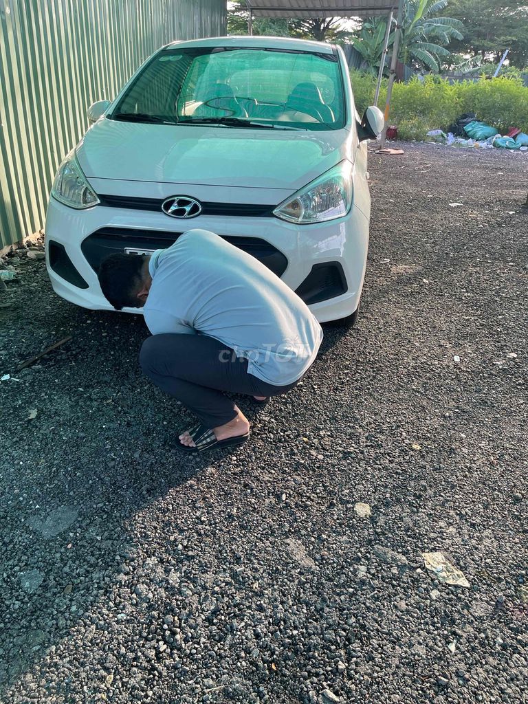 Hyundai Grand i10 2016 Grand 1.2 MT Base - 140000. Mua bán Ô tô tại Quận Bình Tân Tp Hồ Chí Minh được đăng bởi A vinh hình 4