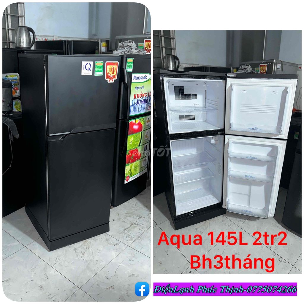 Aqua 145L k bám tuyết bh3tháng ship tận nơi