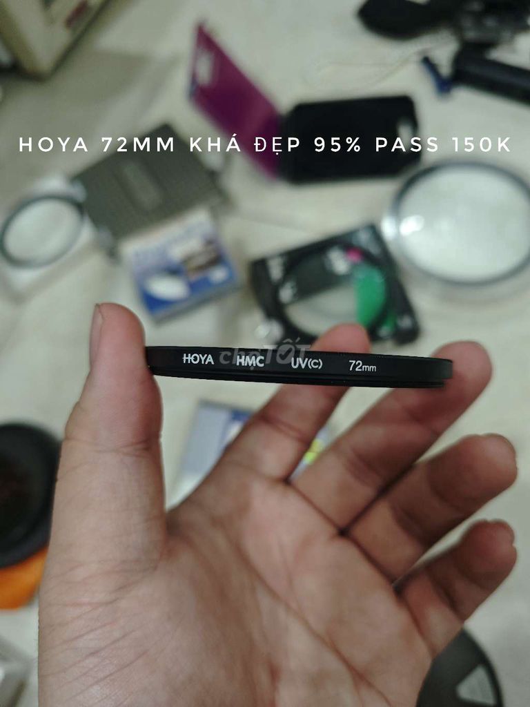 Filter UV Hoya HMC UV(C) 72mm Đã sử dụng. Mua bán Máy ảnh, Máy quay tại Quận 6 Tp Hồ Chí Minh được đăng bởi Dat hình 1