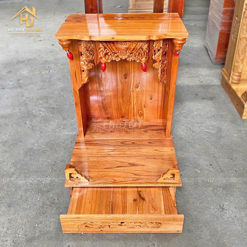 Bàn thờ Ông Địa Gỗ tự nhiên. Mua bán Nội thất, đồ gia dụng khác tại Quận Tân Phú Tp Hồ Chí Minh được đăng bởi Tổng Kho Nội Thất Hải Đăng hình 1