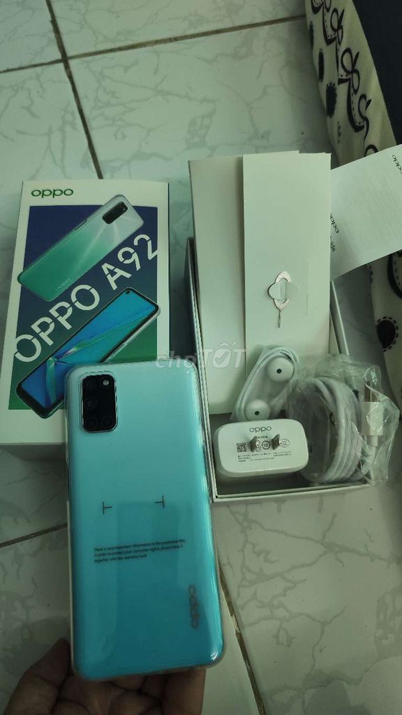 Oppo a92 full box moi 100% zin hãng full hop