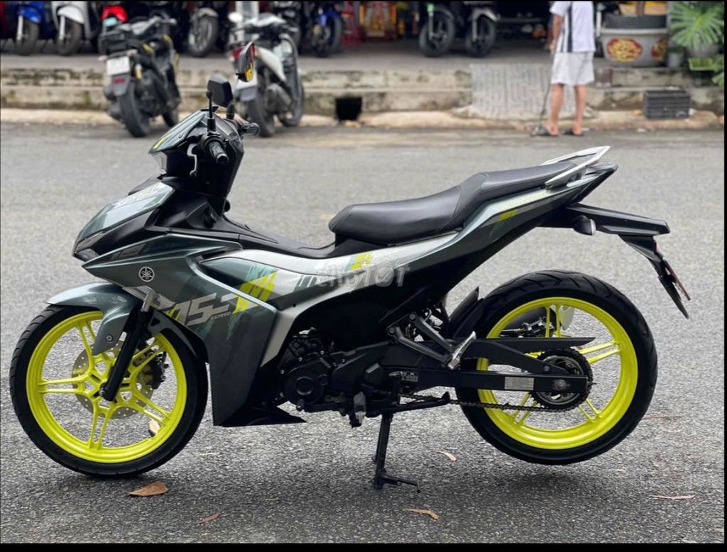 Yamaha exiter 155 2022 xanh bạc đen. Mua bán Xe máy tại Quận Bình Thuỷ Cần Thơ được đăng bởi Minh Khanh hình 1