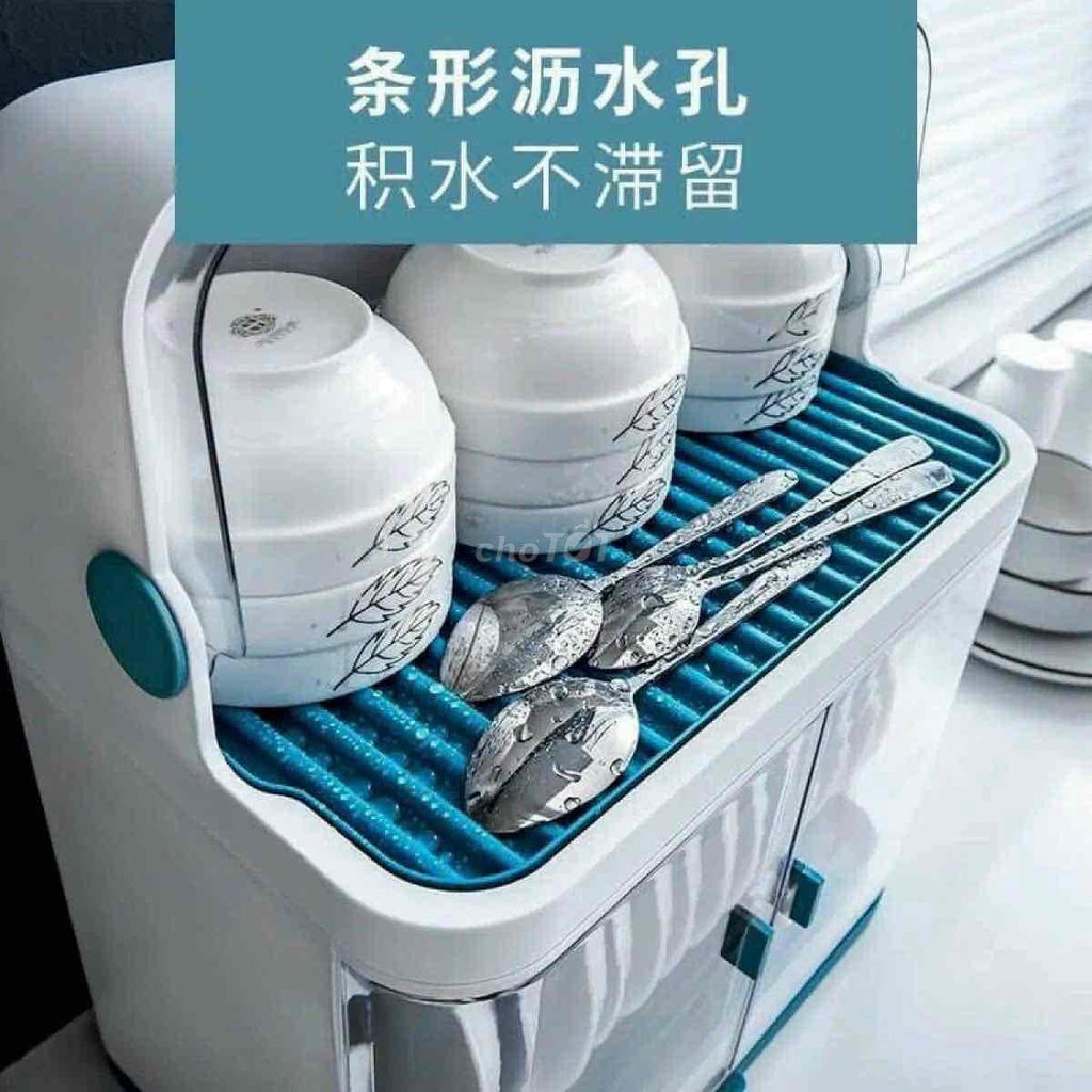 Tủ đựng chén dĩa Nhựa PP+ABS 45x38x25 cm. Mua bán Tủ, kệ gia đình tại Quận 10 Tp Hồ Chí Minh được đăng bởi Bích van hình 1