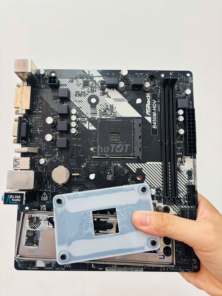 ASRock B450M-HDV Đen. Mua bán Linh kiện (RAM, Card...) tại Quận Bình Thạnh Tp Hồ Chí Minh được đăng bởi Hùng Quân  hình 1