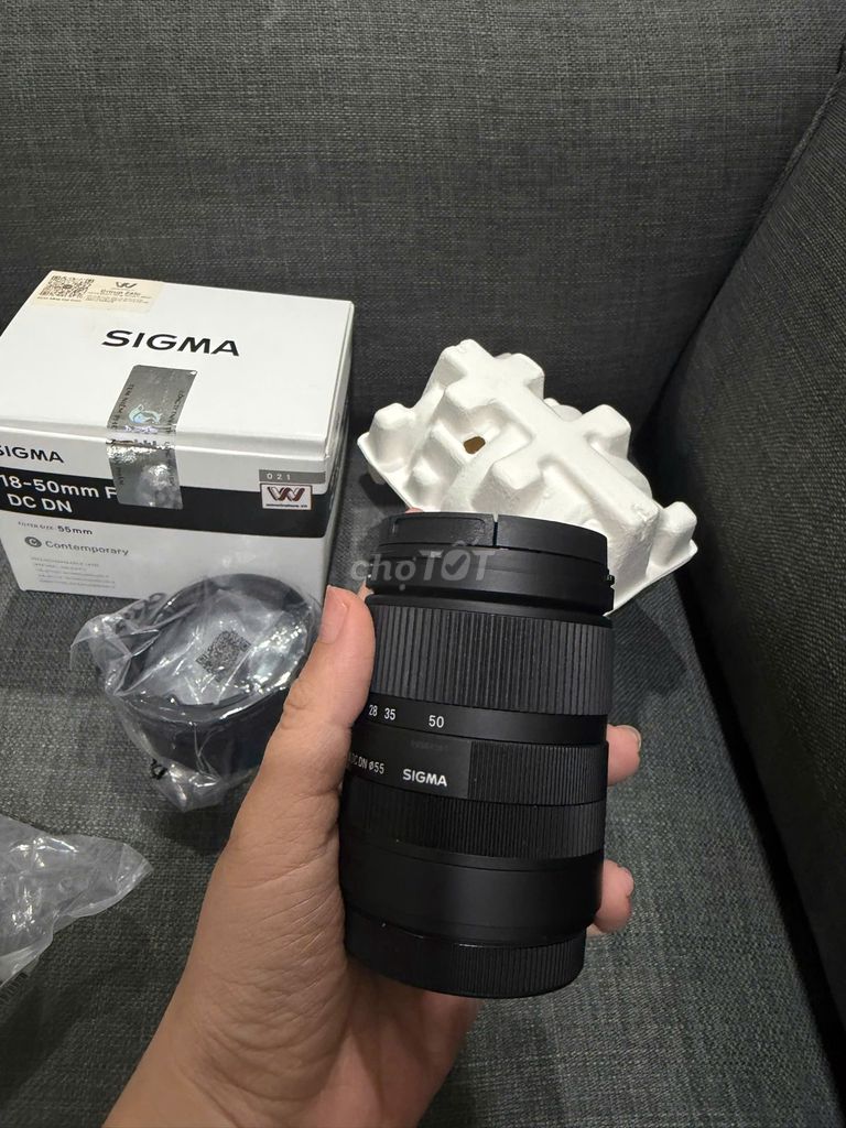 Ống kính Sigma 18-50mm F2.8 DC DN Đen. Mua bán Máy ảnh, Máy quay tại Thành phố Thủ Đức Tp Hồ Chí Minh được đăng bởi Nga hình 1