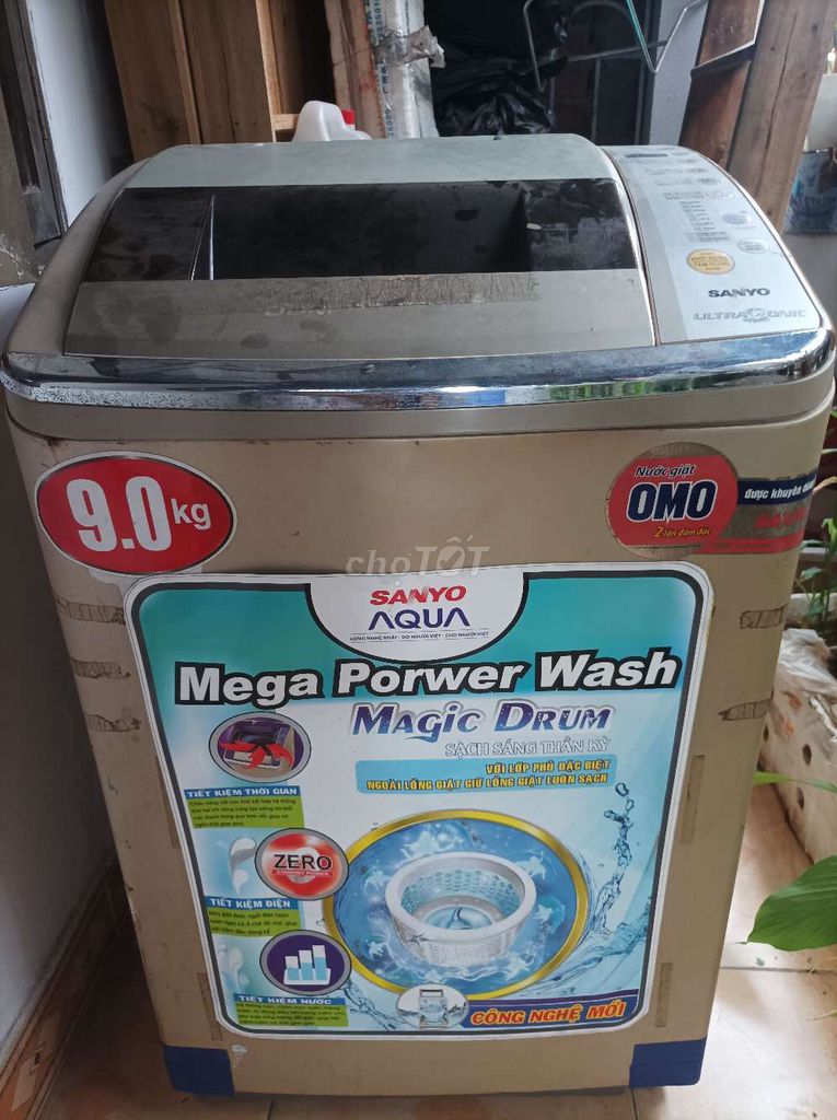 Máy giặt SANYO 9kg MÁY ZIN. Mua bán Máy giặt tại Quận Hoàng Mai Hà Nội được đăng bởi HÀ hình 1