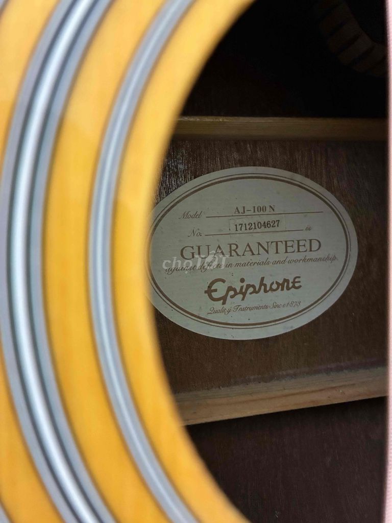 Đàn guitar acoustic Epiphone AJ-100 N. Mua bán Nhạc cụ tại Huyện Cẩm Mỹ Đồng Nai được đăng bởi thế hình 1