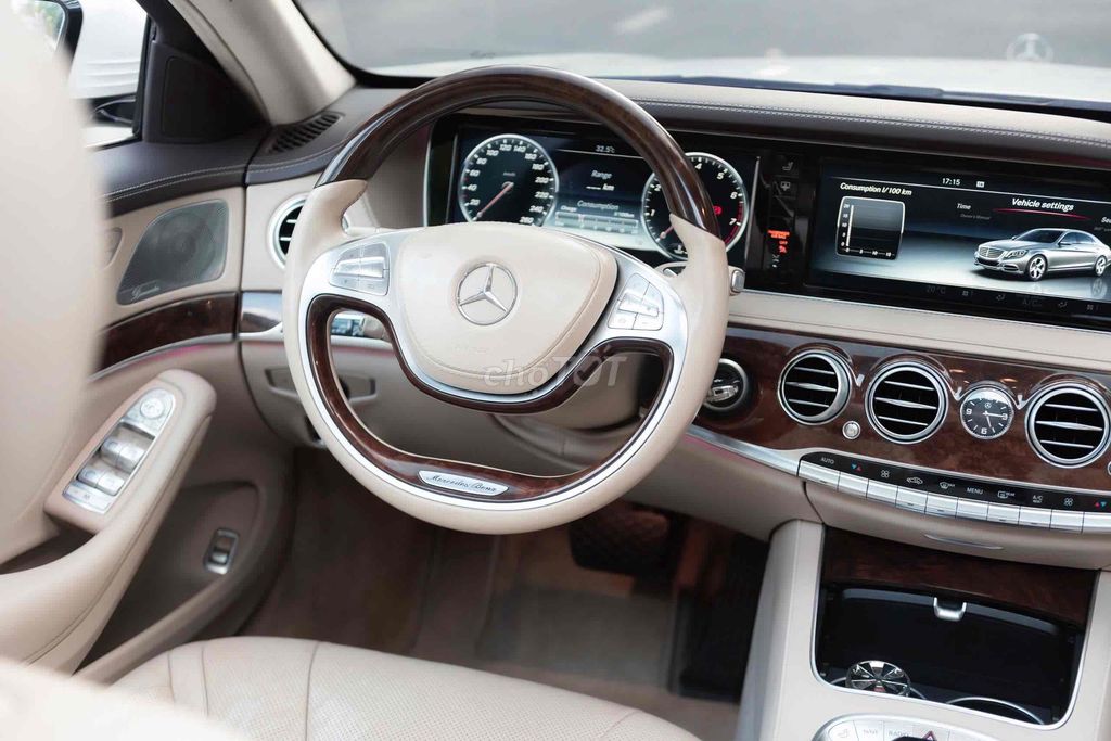 Mercedes S400L Model 2018 - Trắng Kem. Mua bán Ô tô tại Quận 7 Tp Hồ Chí Minh được đăng bởi Thật Nguyễn LongAnh Auto hình 11