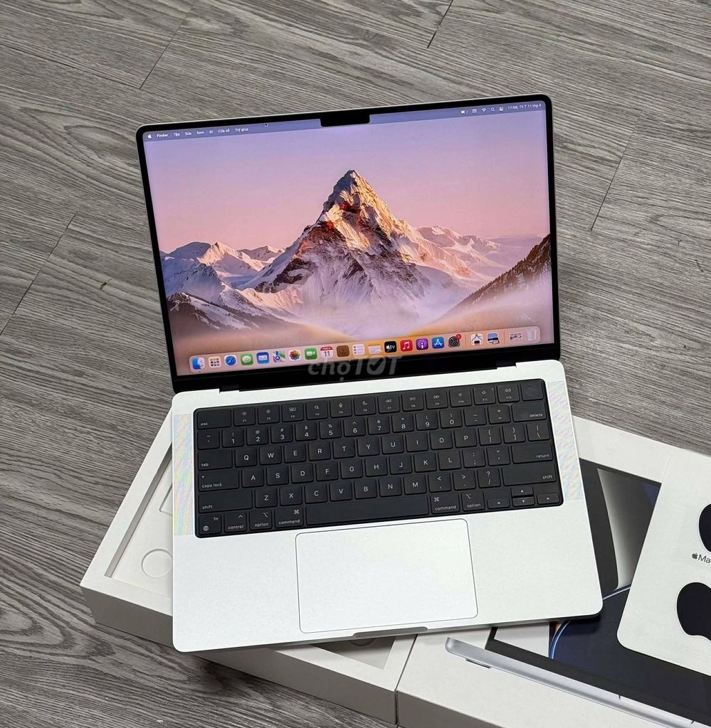 MacBook Pro M1 Pro 14 inch 16GB/1TB Bạc. Mua bán Laptop tại Quận Hải Châu Đà Nẵng được đăng bởi TTCenter 484 NÚI THÀNH hình 1