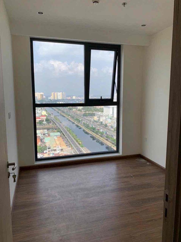 Угловая квартира в аренду, 2 спальни, 2 туалета, мини-сад, квартира D-Aqua Ben Binh Dong Q8