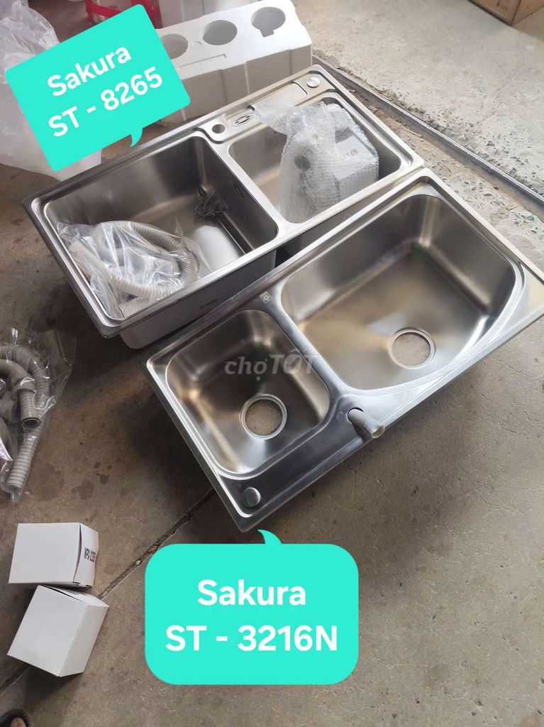 Thanh lý bồn sink chậu rửa inox 304 Sakura đẹp 99%. Mua bán Thiết bị vệ sinh, nhà tắm tại Huyện Bình Chánh Tp Hồ Chí Minh được đăng bởi Trần Gia Phát hình 1