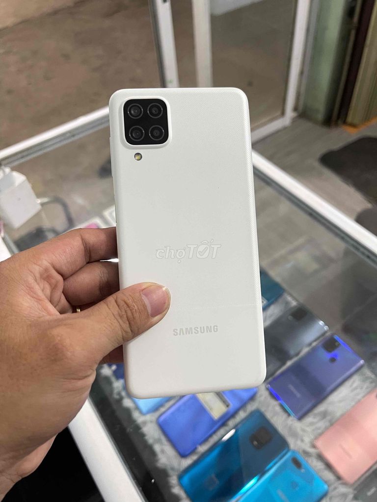 Samsung Galaxy A12 128GB Trắng Đã thay màn, pin. Mua bán Điện thoại tại Thị xã Phú Mỹ Bà Rịa - Vũng Tàu được đăng bởi Nguyễn Anh hình 1
