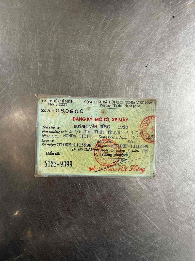 CITI TP HỖ TRỢ GÓP OĐ NỢ XẤU OK CÓ GL ĐỖI XE. Mua bán Xe máy tại Huyện Hóc Môn Tp Hồ Chí Minh được đăng bởi Khaianh  hình 11