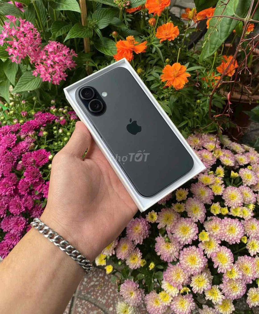 iphone 16plus 256gb đen qtế mỹ pin100 zin áp suất. Mua bán Điện thoại tại Quận 3 Tp Hồ Chí Minh được đăng bởi Nam Á Mobile hình 1