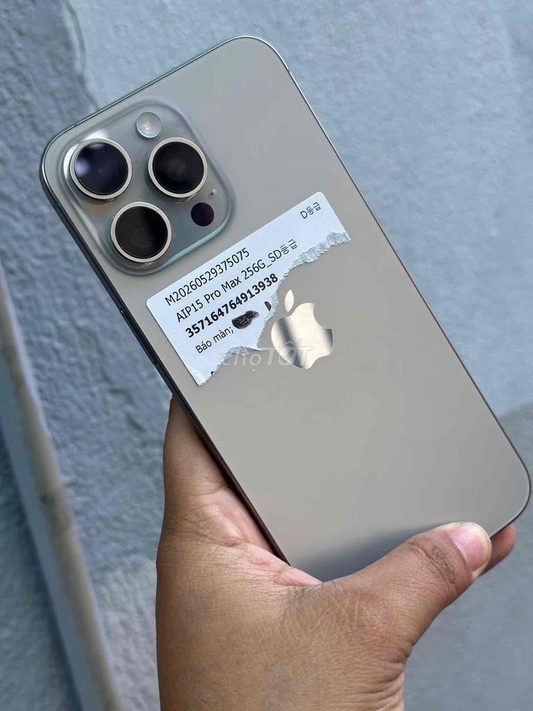Apple iPhone 15 Pro Max 256GB Titan tự nhiên Đã sử. Mua bán Điện thoại tại Thành phố Biên Hòa Đồng Nai được đăng bởi nguyễn lê store hình 1