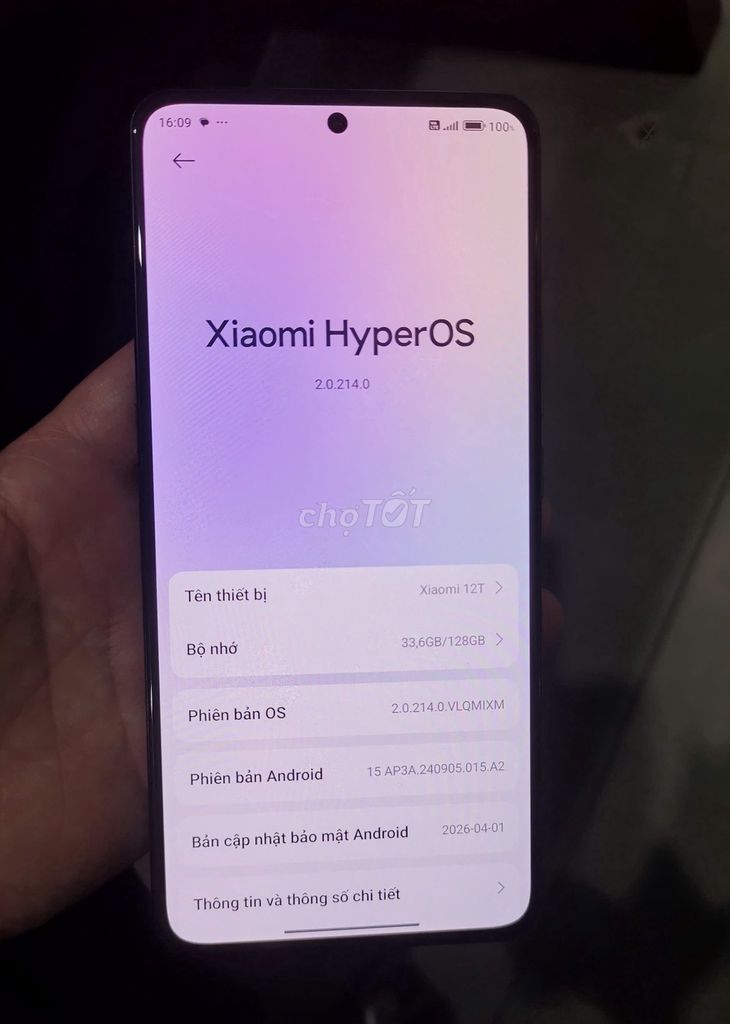 Mi 12T dòng cao cấp dùng cực ngon (máy quốc tế). Mua bán Điện thoại tại Huyện Đông Anh Hà Nội được đăng bởi Văn hình 1