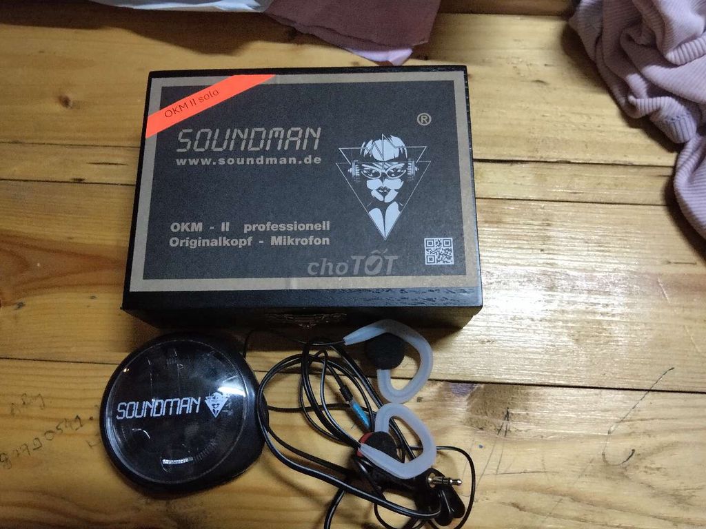 Tai nghe Soundman OKM II solo 99% mới. Mua bán Tivi, Âm thanh tại Quận Ngũ Hành Sơn Đà Nẵng được đăng bởi tin nguyen hình 1