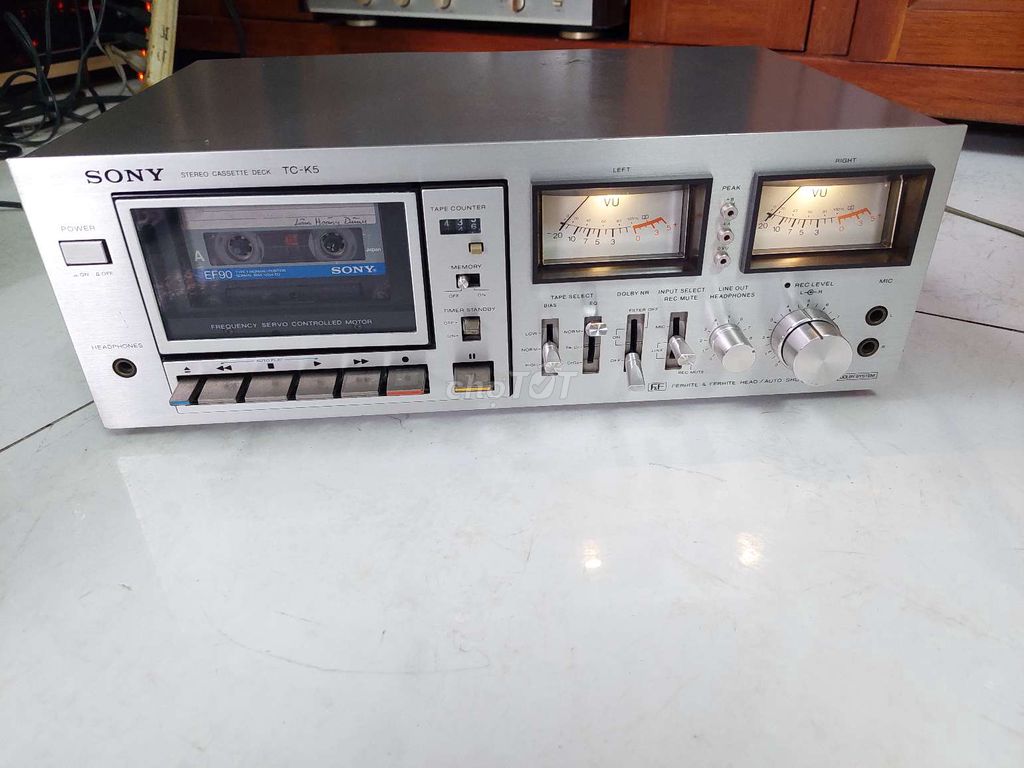 Bán đầu deck cassette Sony TC K5 bãi rin