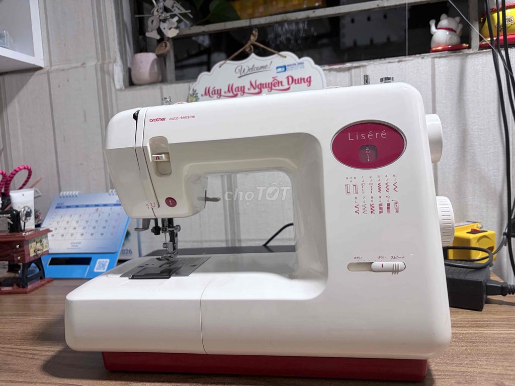 Máy may Brother Lisere Nhật Bản, máy may gia đình,. Mua bán Đồ chuyên dụng, Giống nuôi trồng tại Quận Tân Phú Tp Hồ Chí Minh được đăng bởi Máy may Nguyễn Dung  hình 1