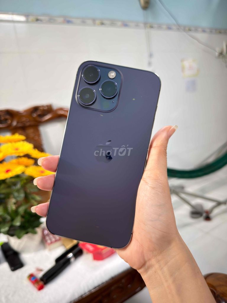 iPhone 14 Pro Max 128GB Tím Mỹ. Mua bán Điện thoại tại Thành phố Biên Hòa Đồng Nai được đăng bởi Huỳnh  hình 1