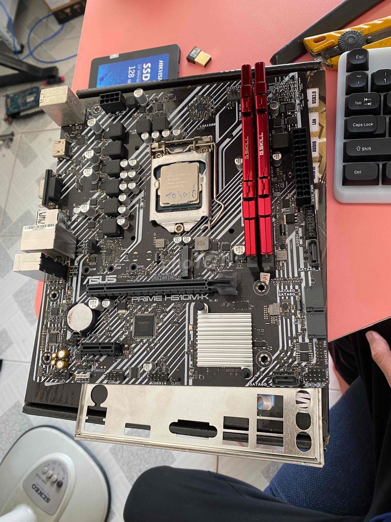 Combo I5 10400F / Asus H510M-K / Ram 16G 2800mhz. Mua bán Linh kiện (RAM, Card...) tại Huyện Định Quán Đồng Nai được đăng bởi HC Computer hình 1