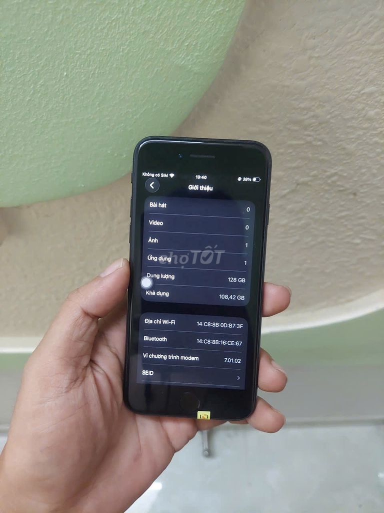 Apple iPhone SE 128GB Đen. Mua bán Điện thoại tại Thành phố Thủ Đức Tp Hồ Chí Minh được đăng bởi Victorydoan hình 1