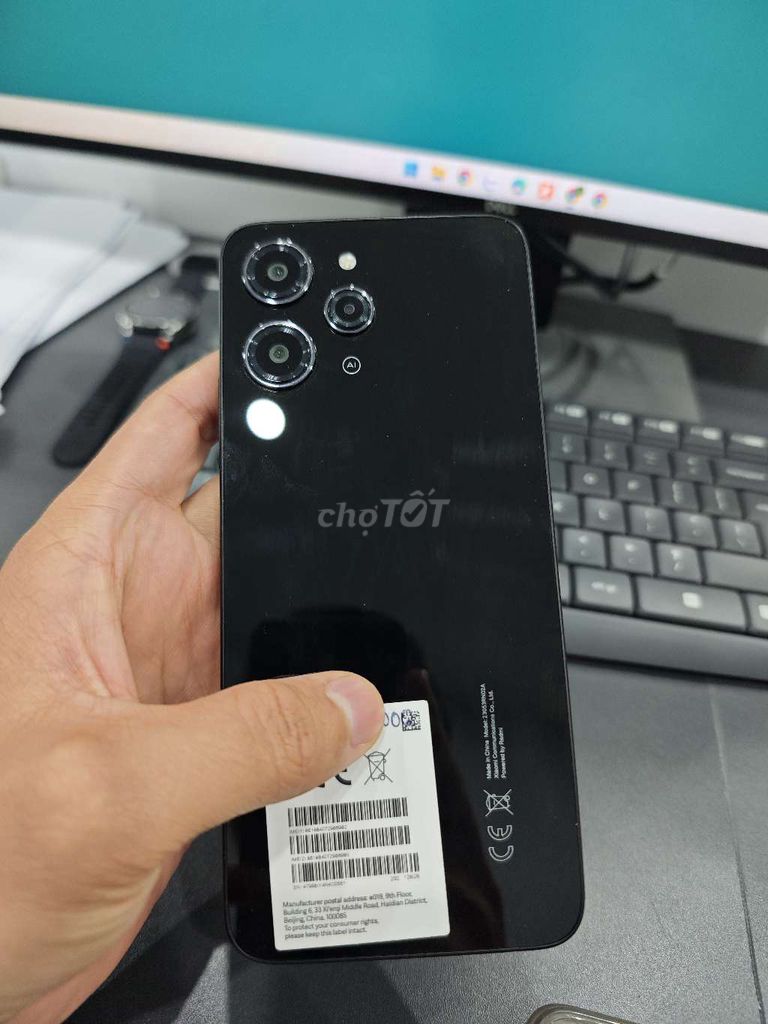 Xiaomi Redmi 12 Đen Mới. Mua bán Điện thoại tại Huyện Hoài Đức Hà Nội được đăng bởi Xuan Tung hình 1