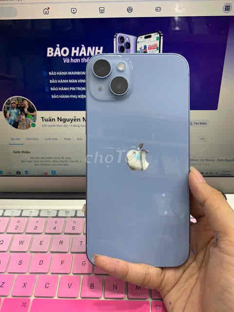 iPhone 14 plus Xanh 256GB. Mua bán Điện thoại tại Thành phố Cam Ranh Khánh Hòa được đăng bởi DR hình 1
