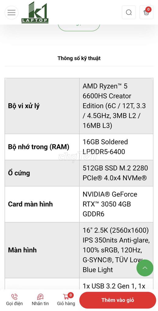 Lenovo Ideapad 5 pro 16 inch, 16gb Dr5, RTX 3050. Mua bán Laptop tại Quận Cẩm Lệ Đà Nẵng được đăng bởi Thắng Minh hình 1