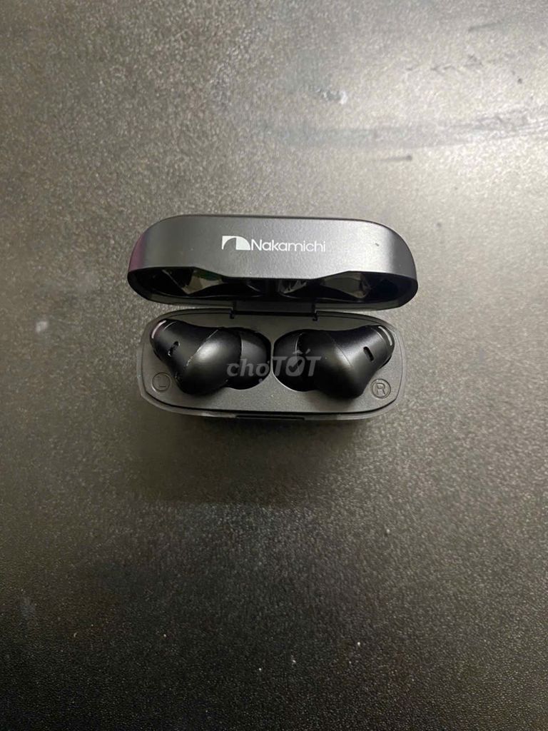 Tai nghe Nakamichi TW018ENC+ Đen Khử ồn ENC Nhật. Mua bán Tivi, Âm thanh tại Quận Bắc Từ Liêm Hà Nội được đăng bởi Đức Đỗ hình 1