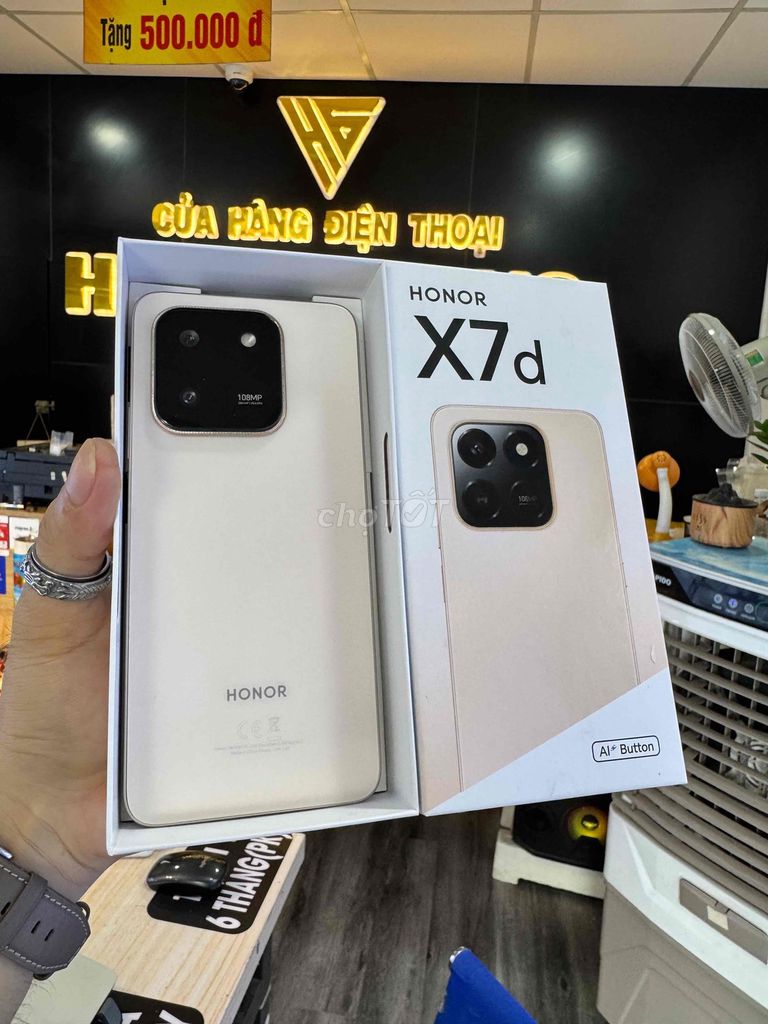 Honor X7d 128GB Vàng như mới giá quá iu🔥. Mua bán Điện thoại tại Thành phố Bến Tre Bến Tre được đăng bởi HươngGiangmobile hình 1