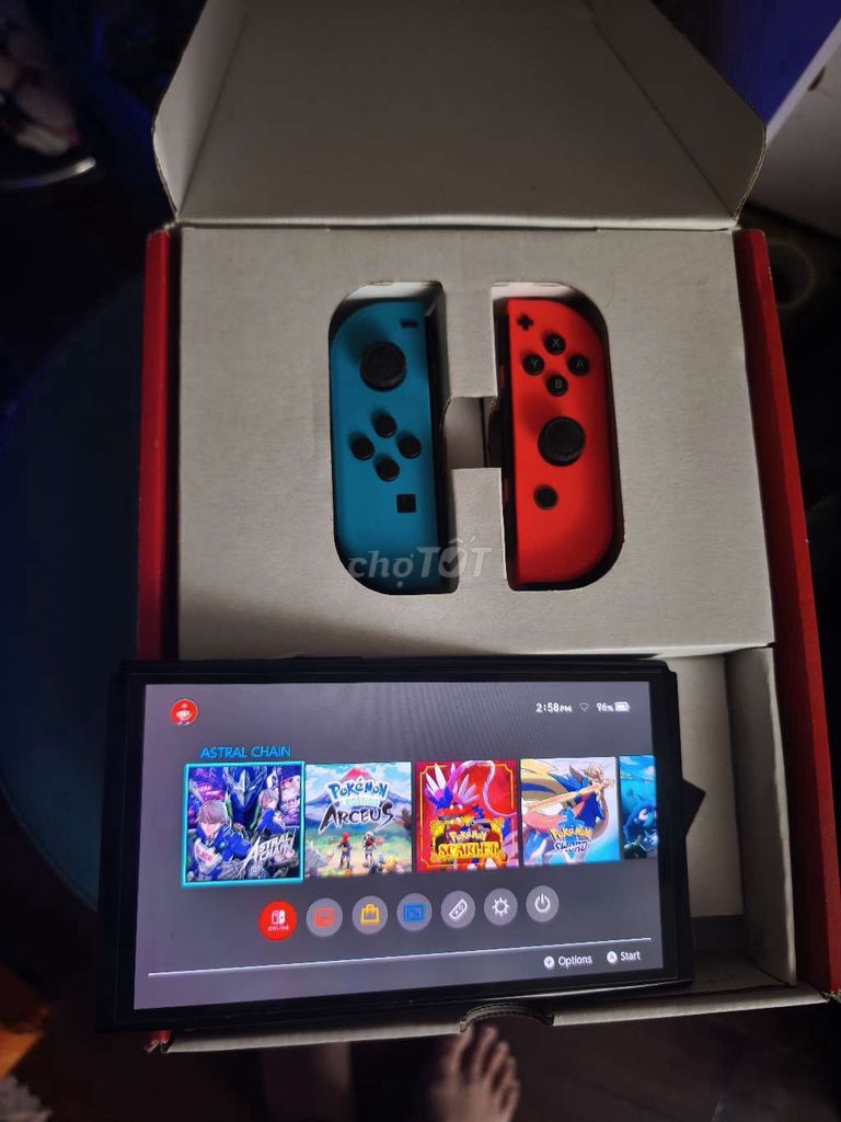 Nintendo Switch OLED 512GB Đã qua sử dụng. Mua bán Thiết bị chơi game tại Quận Hoàng Mai Hà Nội được đăng bởi Nguyễn đình Nam hình 1