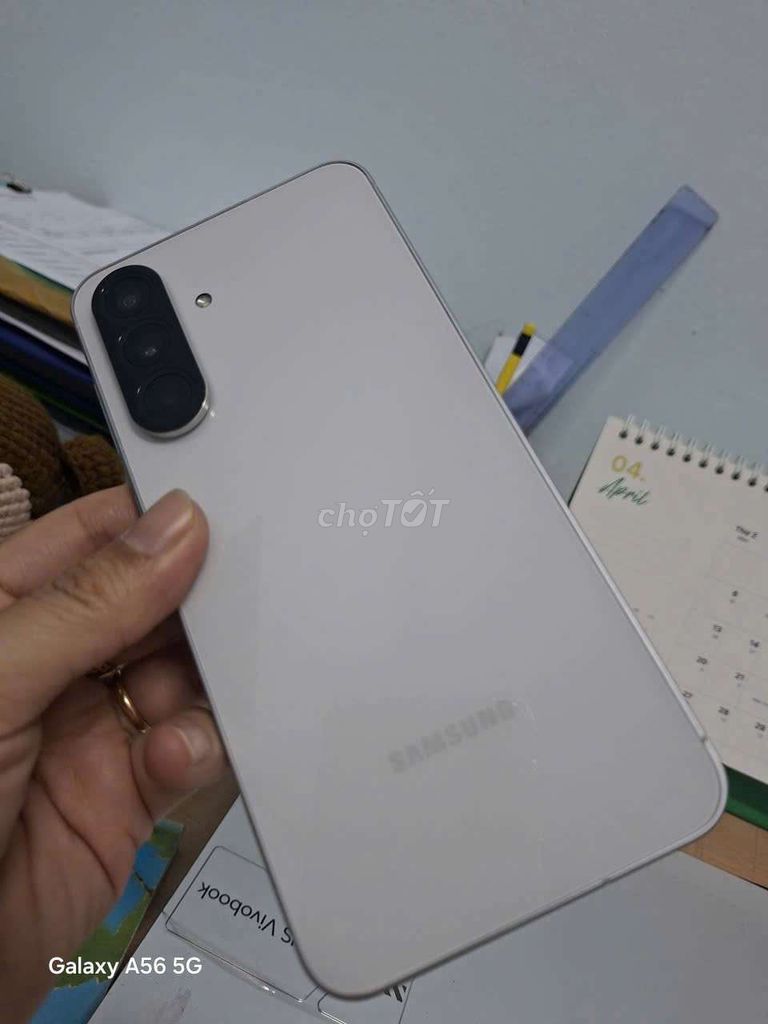 Samsung A56 5G 128GB Trắng Đã sử dụng. Mua bán Điện thoại tại Thành phố Thuận An Bình Dương được đăng bởi thỏa hình 1