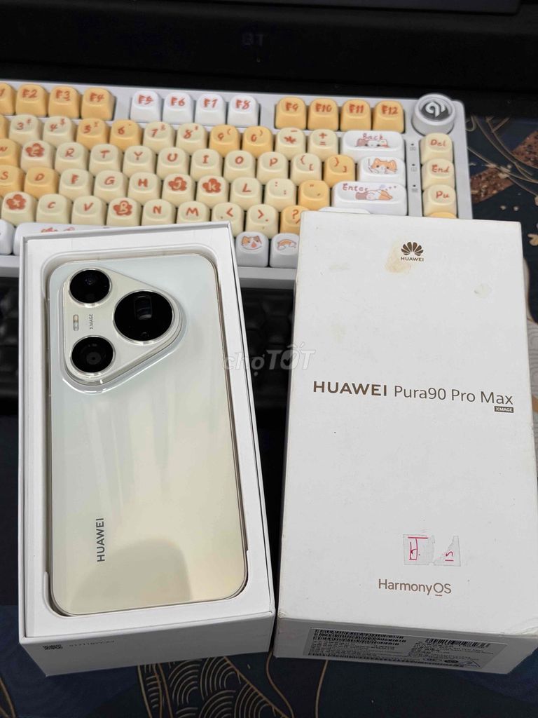 Huawei Pura 90 Pro Max 12/256GB Trắng Fullbox. Mua bán Điện thoại tại Quận Ninh Kiều Cần Thơ được đăng bởi Bách Mobile hình 1