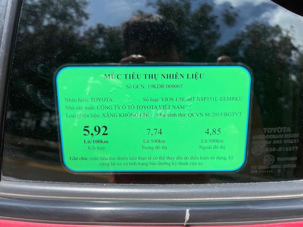Toyota Vios 2020 1.5E MT - 63000 km. Mua bán Ô tô tại Huyện Cư M'gar Đắk Lắk được đăng bởi Ku bo hình 4