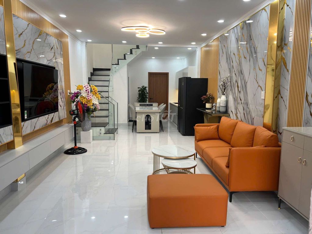 64M2- SHR- 4TỶ950- NHÀ MỚI 2 TẦNG HXH NGUYỄN BÌNH- 4 PN CÓ PHÒNG TRỆT