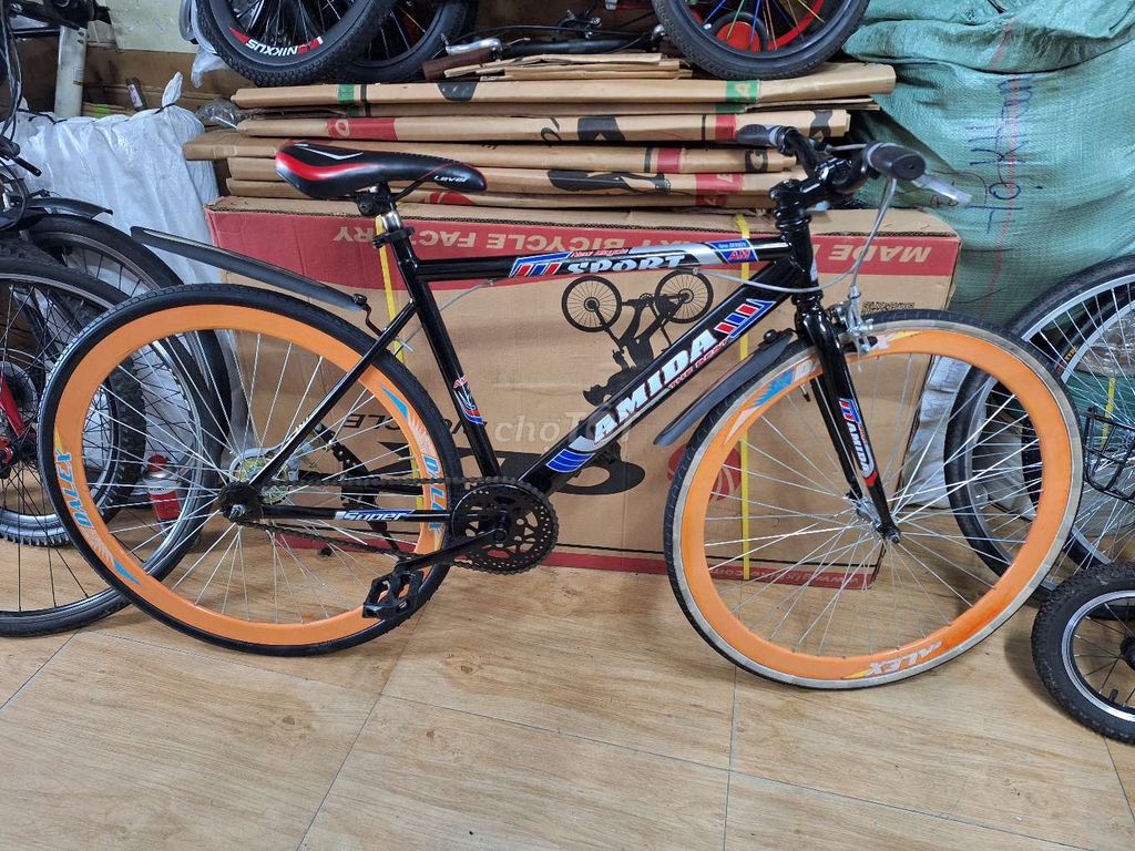 Xe 700c vanh XG màu cam. Mua bán Xe đạp tại Quận Ninh Kiều Cần Thơ được đăng bởi mi ca hình 2