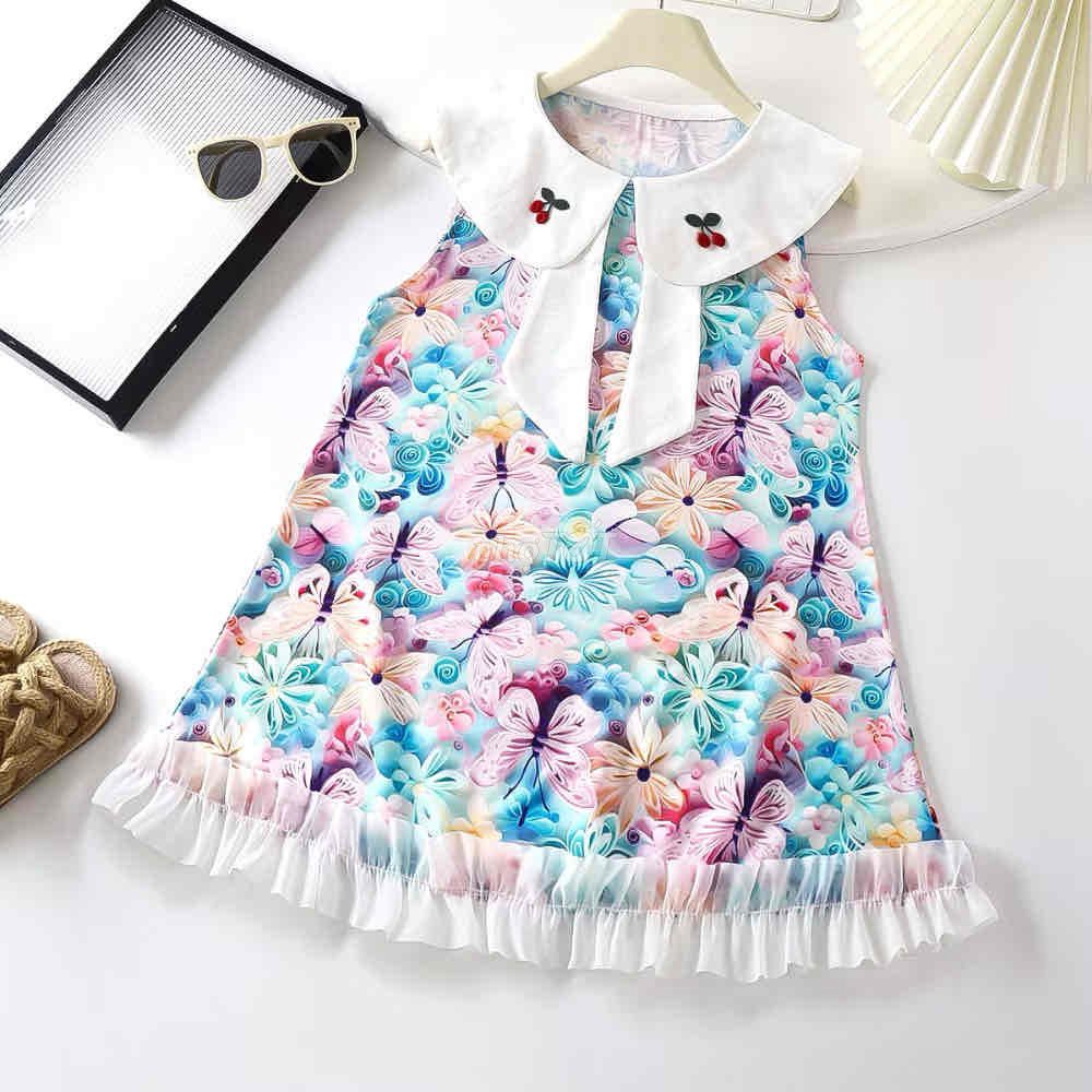 Váy bé gái hoa bướm size 110 mới 100%. Mua bán Mẹ và bé tại Quận 7 Tp Hồ Chí Minh được đăng bởi Gấm hình 1