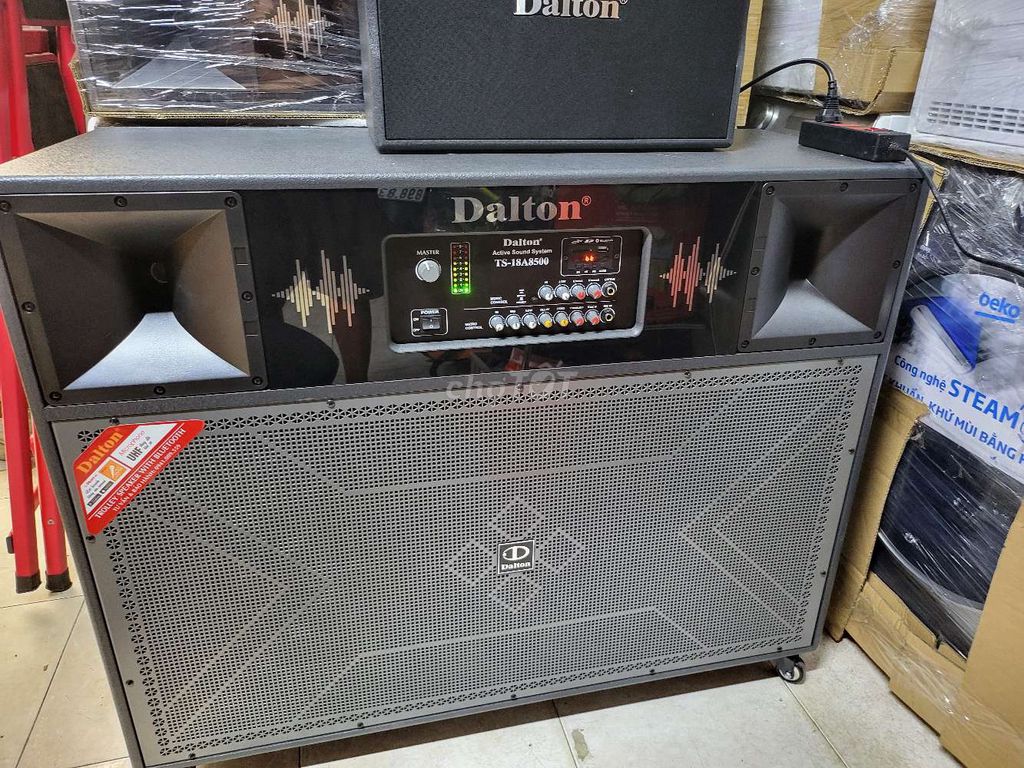 Loa điện karaoke di động 3000W DALTON 18A8500 MỚI