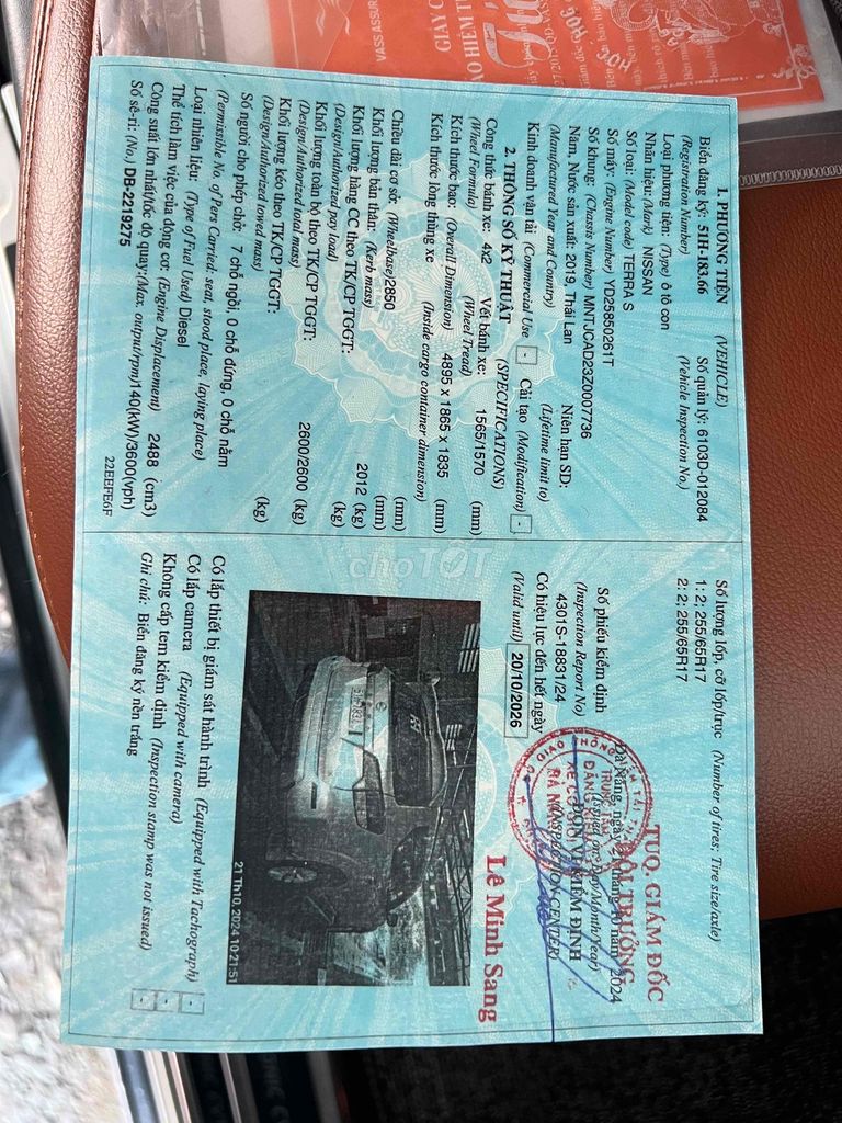 Nissan X Terra 2019 2.5L 4x2 MT - 80000 km. Mua bán Ô tô tại Quận Gò Vấp Tp Hồ Chí Minh được đăng bởi Quốc hình 6