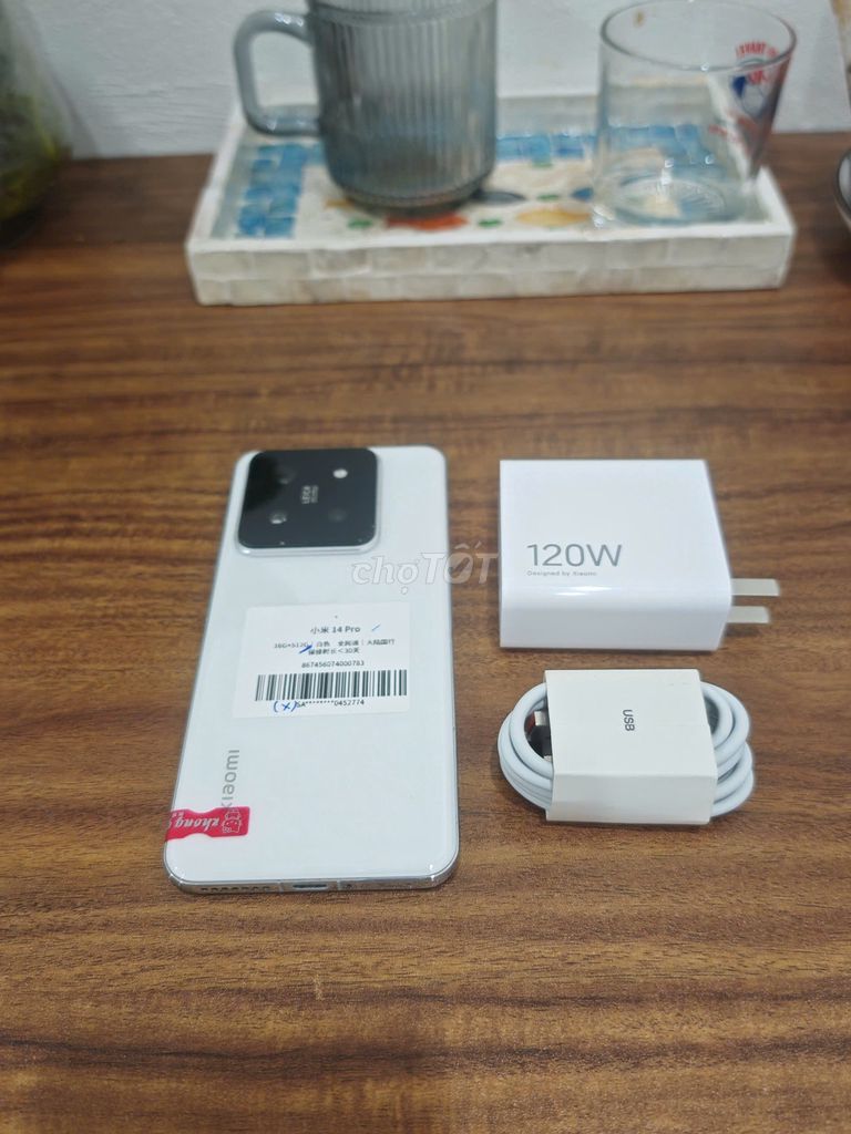 Xiaomi Mi 14 Pro 16/512 Trắng sạc 120w có ship COD. Mua bán Điện thoại tại Quận Hoàng Mai Hà Nội được đăng bởi Trần Ngọc Hiếu hình 1