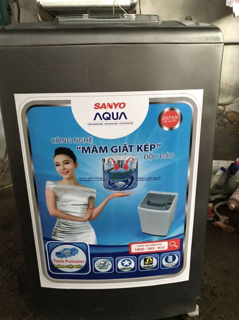 Bán máy giặt aqua sanyo ở biên hòa