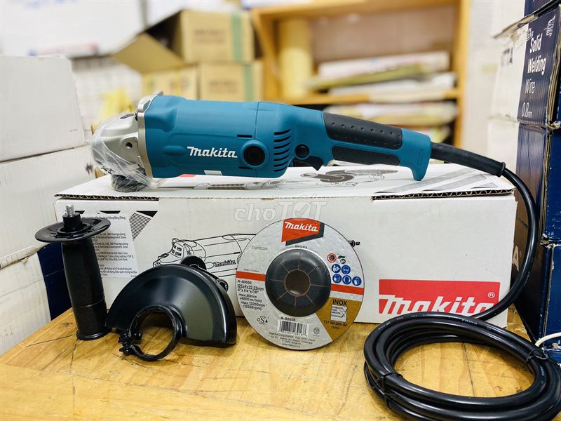 Máy mài góc Makita GA5010 125mm. Mua bán Đồ chuyên dụng, Giống nuôi trồng tại Huyện Châu Thành Hậu Giang được đăng bởi Dụng cụ cơ khí Mái Dầm  hình 1