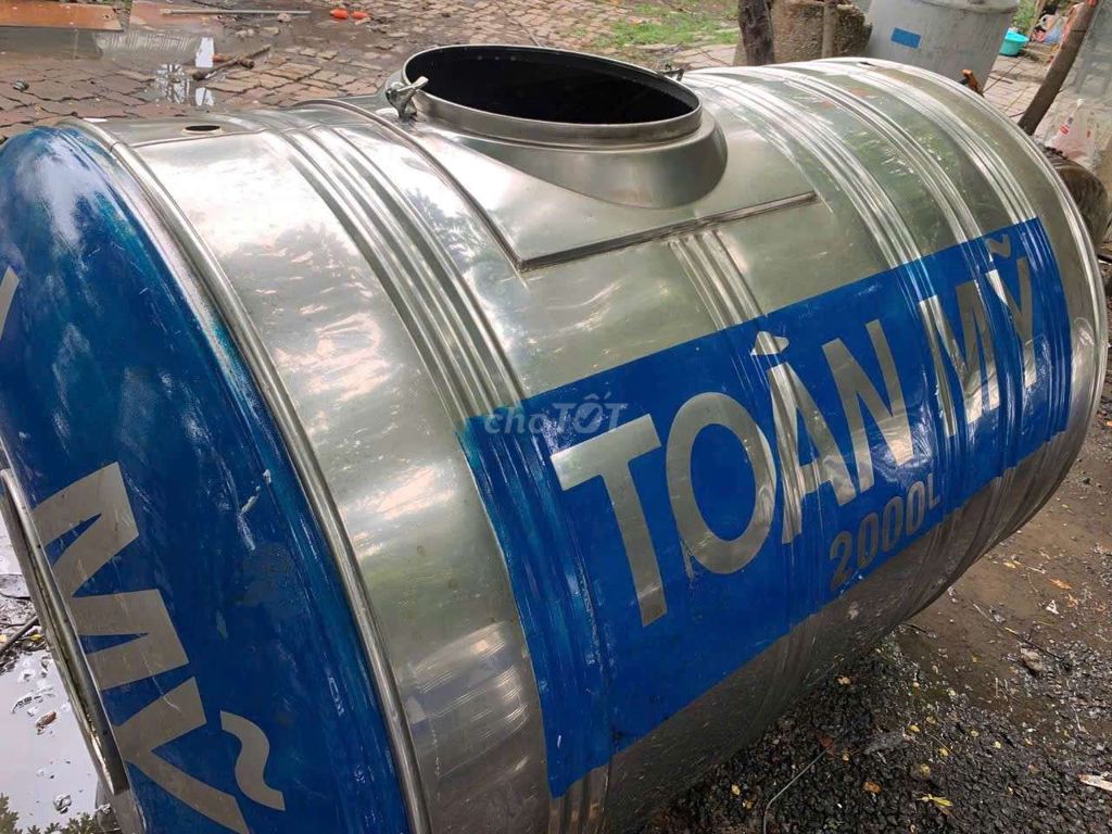 Bồn nước Inox Tân Mỹ 1000L đã sử dụng. Mua bán Nội thất, đồ gia dụng khác tại Quận Hà Đông Hà Nội được đăng bởi bồn nước inox hình 1