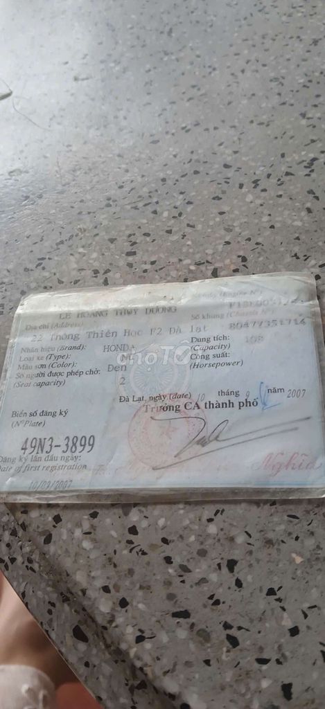 Dư chiec xe vk đang đi .***. Mua bán Xe máy tại Thành phố Đà Lạt Lâm Đồng được đăng bởi Nguyễn Tài hình 2